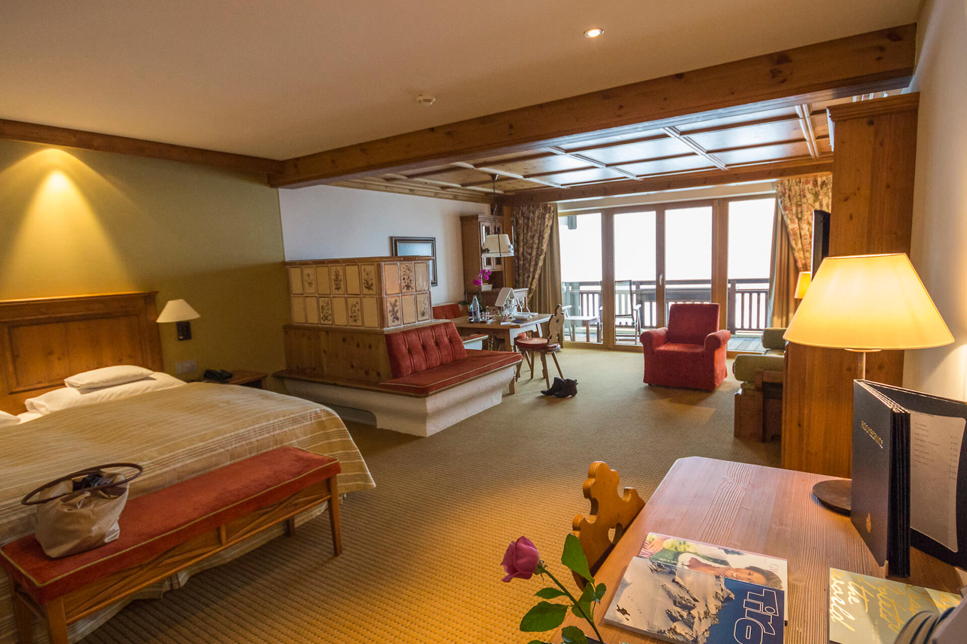 Hotelzimmer im Hotel Interalpen in Tirol